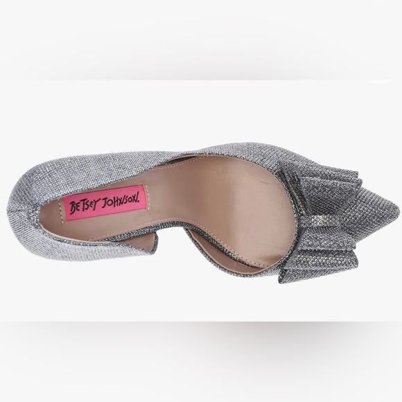 Betsey Johnson Womens Prince Mixed Media D'Orsay Pumps - 6.5 - Picture 3 of 12